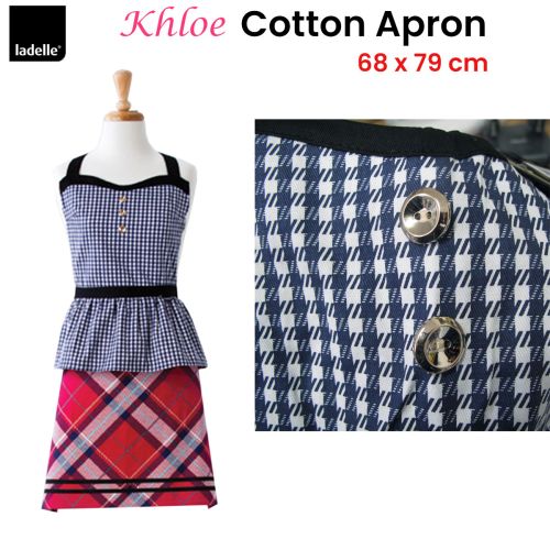 Khloe Cotton Apron 68 x 79 cm by Ladelle