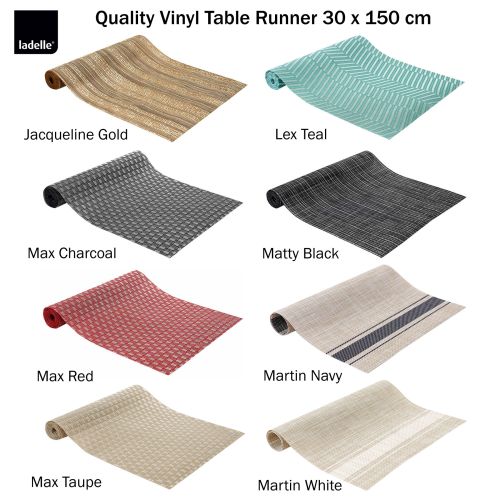 Quality Vinyl Table Runner 30 x 150 cm by Ladelle
