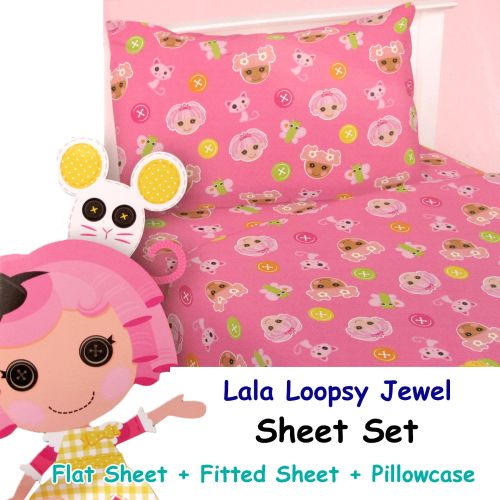 Lala Loopsy Jewel Polyester Cotton Sheet Set