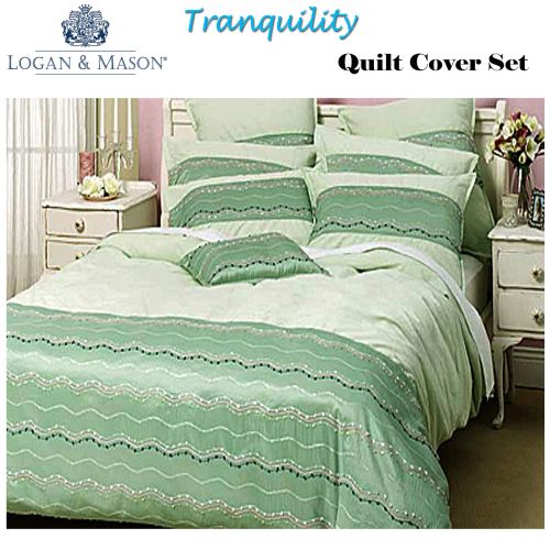 Tranquility Quilt Cover Set by Platinum Collection