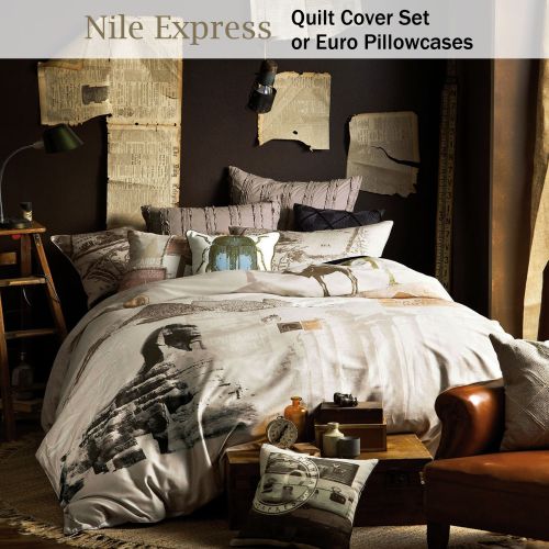 Nile Express Quilt Cover Set by Linen House