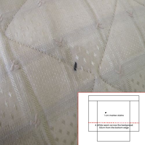 Remington Linen Seconds Quilted Jacquard Bedspread King by Logan and Mason