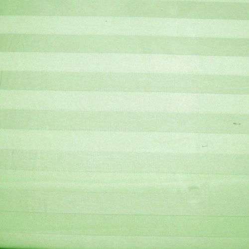 1000TC Self Striped Cotton Rich Tailored Quilt Cover Set Green Queen