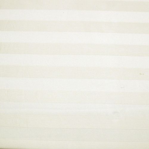1000TC Self Striped Cotton Rich Tailored Quilt Cover Set Ivory