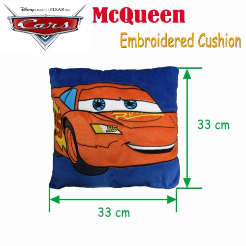 Pixar Cars McQueen Embroidered Cushion by Disney