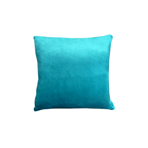 Augusta Faux Mink Square Cushion Emerald Green by Alastairs