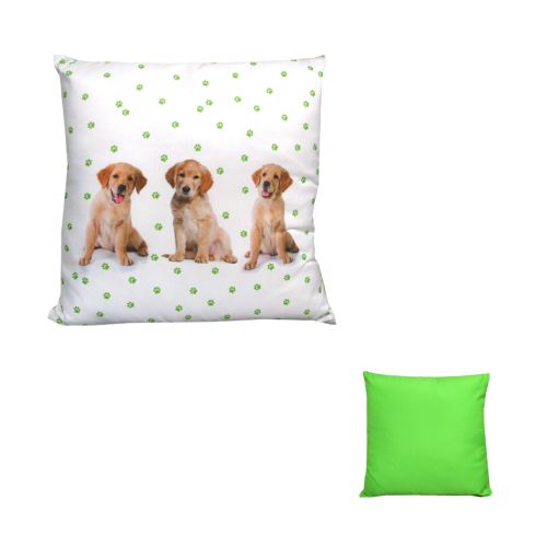 Spot the Dog Square Filled Cushion 43 x 43 cm by Georges Fine Linens