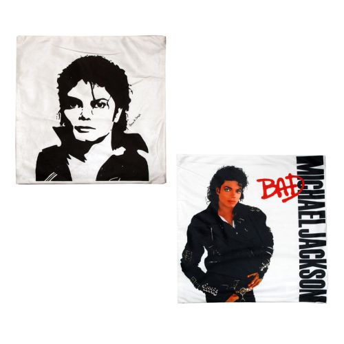 Michael Jackson Retro Printed Square Cushion Cover 43 x 43 cm