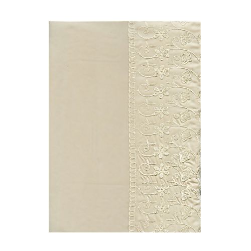 Microlace Cream Quilt Cover Set by Essentially Home Living