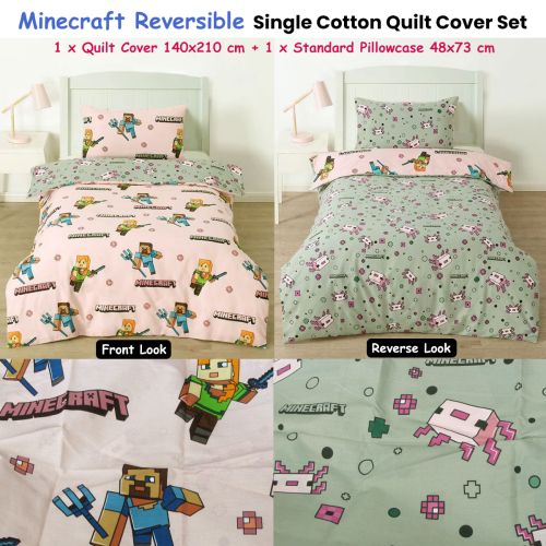 Cotton minecraft sheets clearance