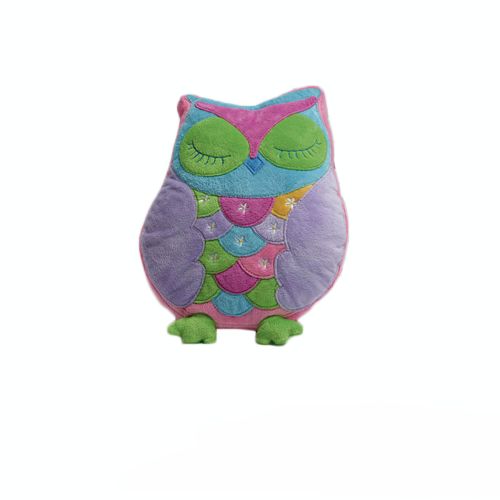 Owl Song Owl Shape Filled Cushion by Jiggle & Giggle