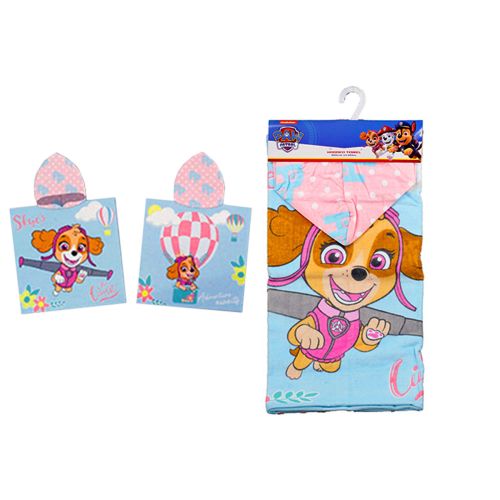 Paw Patrol Skyes Cotton Hooded Licensed Towel 60 x 120 cm by Caprice