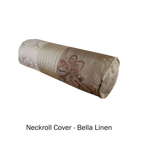 Bella Linen Neckroll Cover 15 x 48 cm by Phase 2