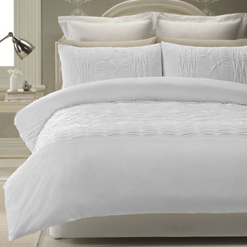 Catherine White Quilt Cover Set by Phase 2