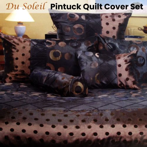 Du Soleil Jacquard Quilt Cover Set Queen by Phase 2