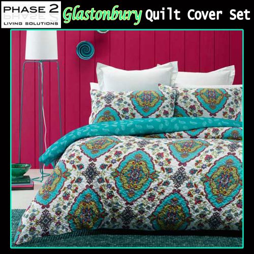 Glastonbury Quilt Cover Set by Phase 2