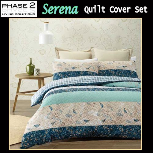 Serena Quilt Cover Set by Phase 2