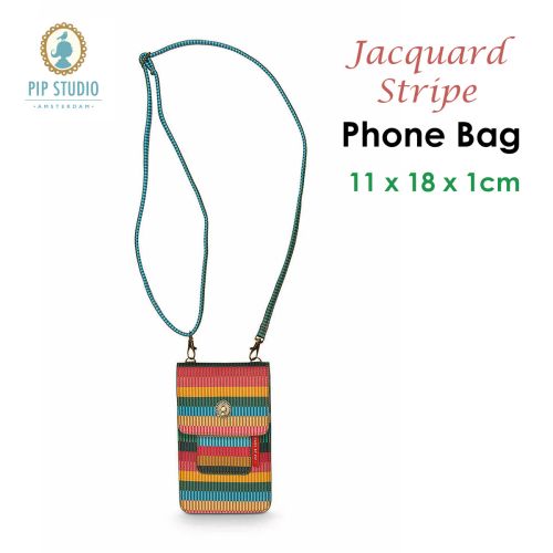 Jacquard Stripe Multi Phone Bag by PIP Studio