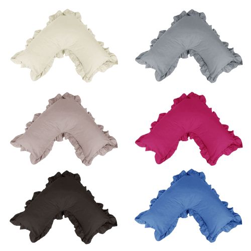Silk v shaped best sale pillowcase