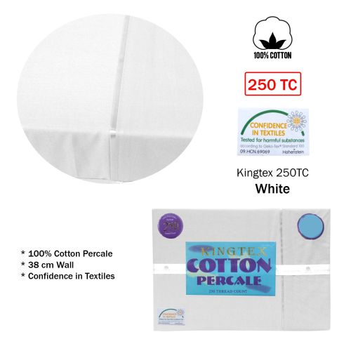 Quality 100% Cotton Sheet Set by Kingtex