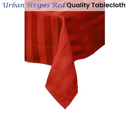 Quality Urban Red Tablecloth by IDC Homewares