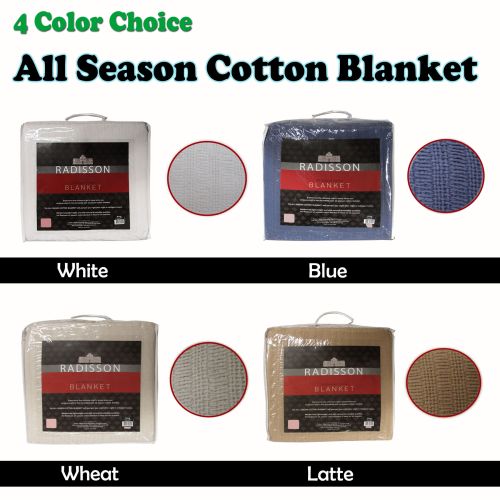 Radisson All Season Cotton Blanket