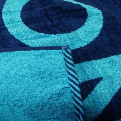 Premium Cotton Yarn Dyed Velour Jacquard Beach Towel 86 x 160 cm by Rans