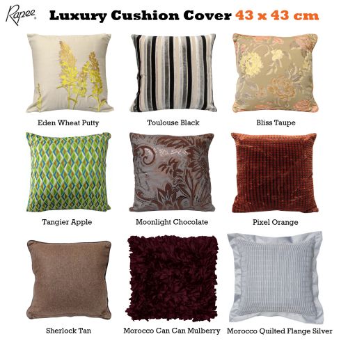 Luxury Quality Cushion Cover 43 x 43 cm by Rapee