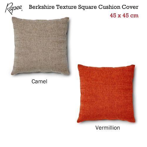 Berkshire Texture Cushion Cover 45 x 45 cm by Rapee