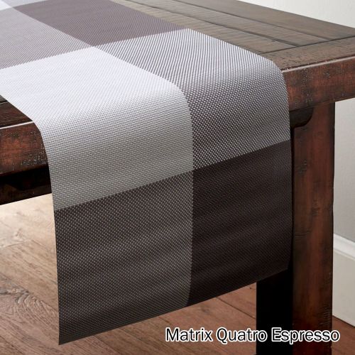 Matrix PVC/Polyester Table Runner 33 x 150 cm by Rapee