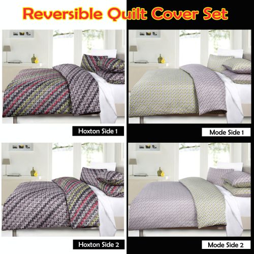 Reversible Quilt Cover Set by Big Sleep