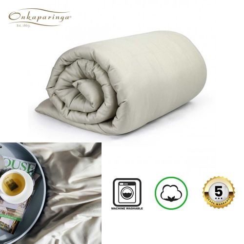 Revitasleep Weighted Blanket Oatmeal by Onkaparinga