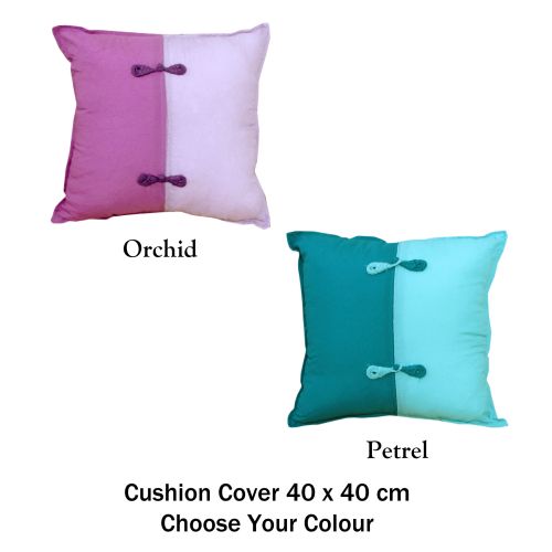 Scrunchie Orchid Cushion Cover by Phase 2