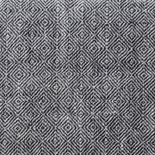 Set of 4 Sentosa Yarn Dyed 100% Linen with Jacquard Weave Napkins 50 x 50 cm by Vintage Design Homewares