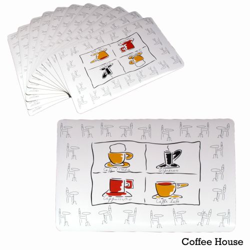 Set of 12 PVC Easy Care Placemats