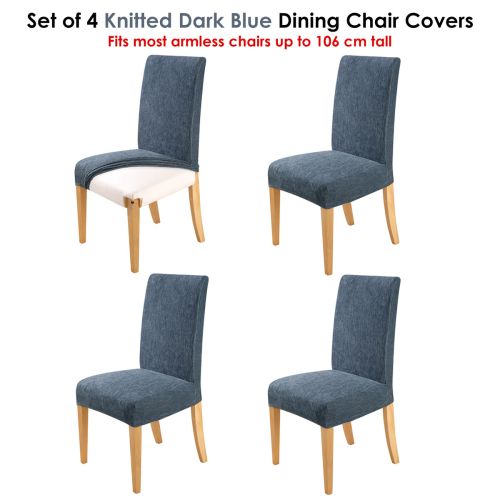 Set Of 4 Easy Fit Stretch Dining Chair, Dining Chair Covers Ikea Australia
