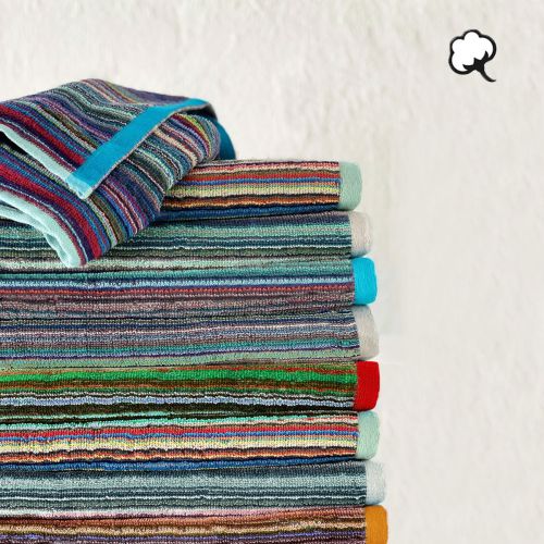 Set of 4 Random Pick Colours Utility 100% Cotton Towels 68 x 147 cm by J Elliot Home