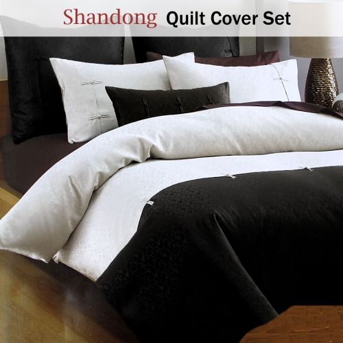 Shandong Quilt Cover Set Queen or King Size by Deco