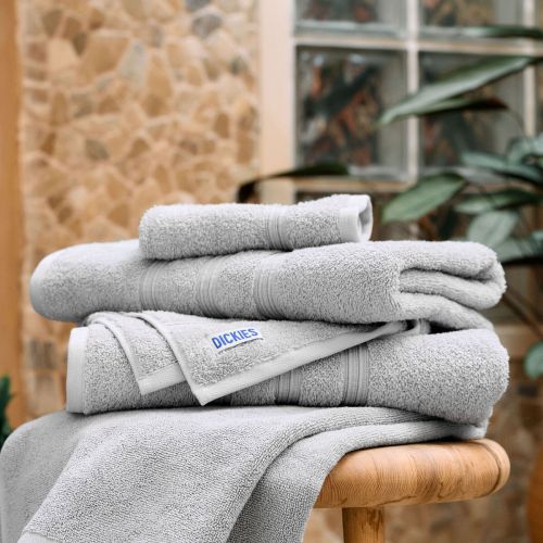 550GSM 5 Pce 100% Cotton Anti-Bacterial Towel Pack by Dickies