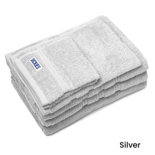 550GSM 5 Pce 100% Cotton Anti-Bacterial Towel Pack by Dickies