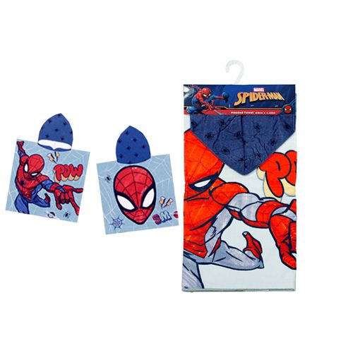 Spiderman Pow Cotton Hooded Licensed Towel 60 x 120 cm by Caprice