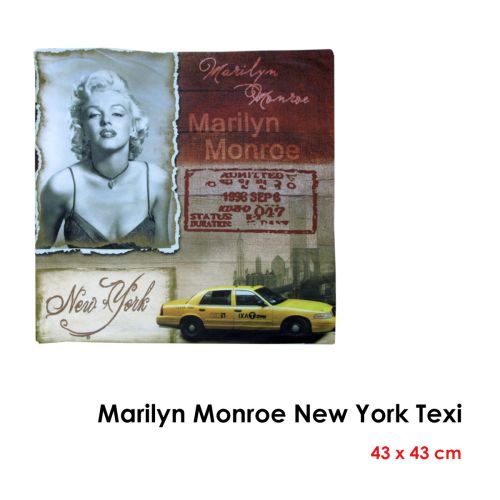 Marilyn Monroe Retro Printed Square Cushion Cover 43 x 43 cm