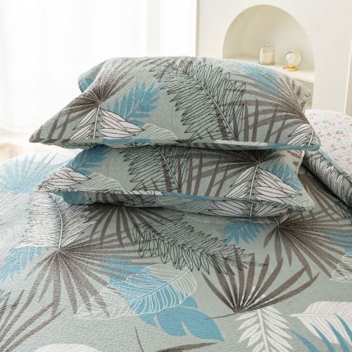 100% Cotton Lightly Quilted Coverlet Set Kennedy Queen
