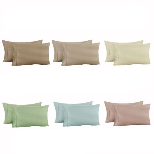 325TC Pair of Cuffed Pillowcases by Accessorize