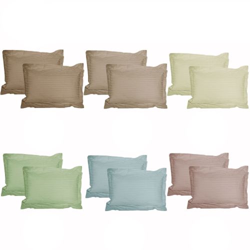 325TC Pair of Stripe Jumbo Pillowcases by Accessorize