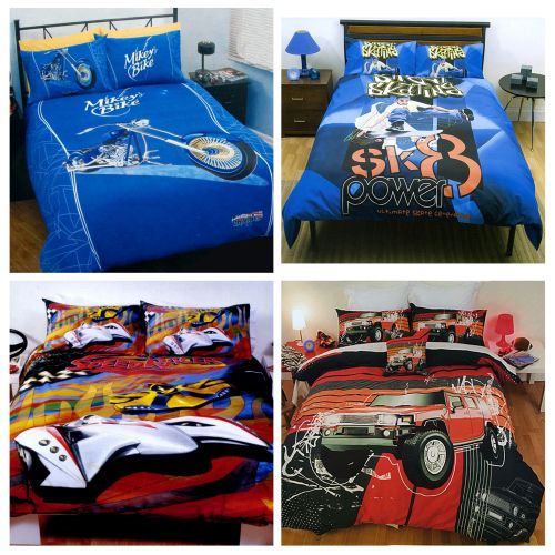 Teenager Cool Sporty Quilt Cover Set by Just Home