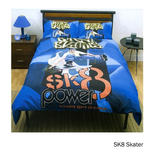 SK8 Skater Quilt Cover Set by Just Home