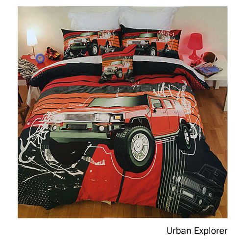 Teenager Cool Sporty Quilt Cover Set by Just Home