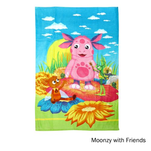 The Adventure of Luntik Velour Cotton Printed Extra Large Beach Towel 100 x 150 cm