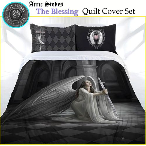 Blessing Quilt Cover Set by Anne Stokes